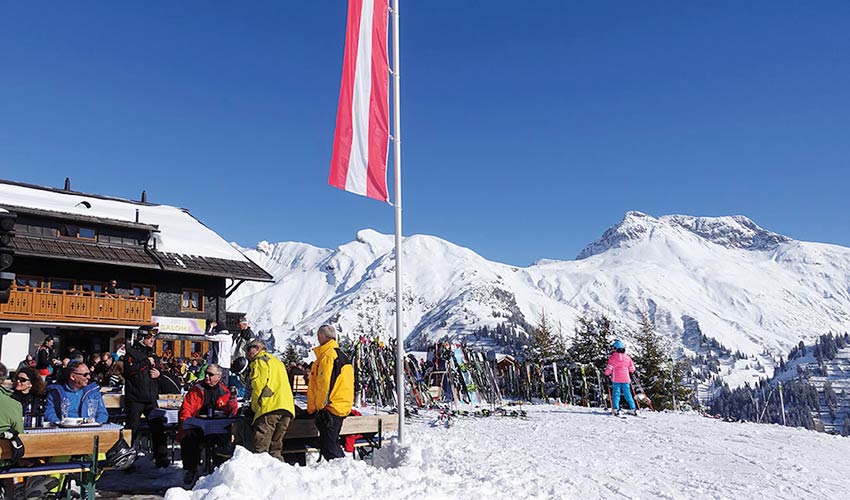 Snow crystal week in Lech am Arlberg